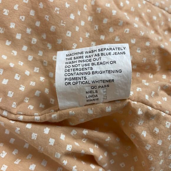 Blue Willi's Life Jacket Women M Cream Studs Embroidered Coat of Arms Style Back - Picture 9 of 13